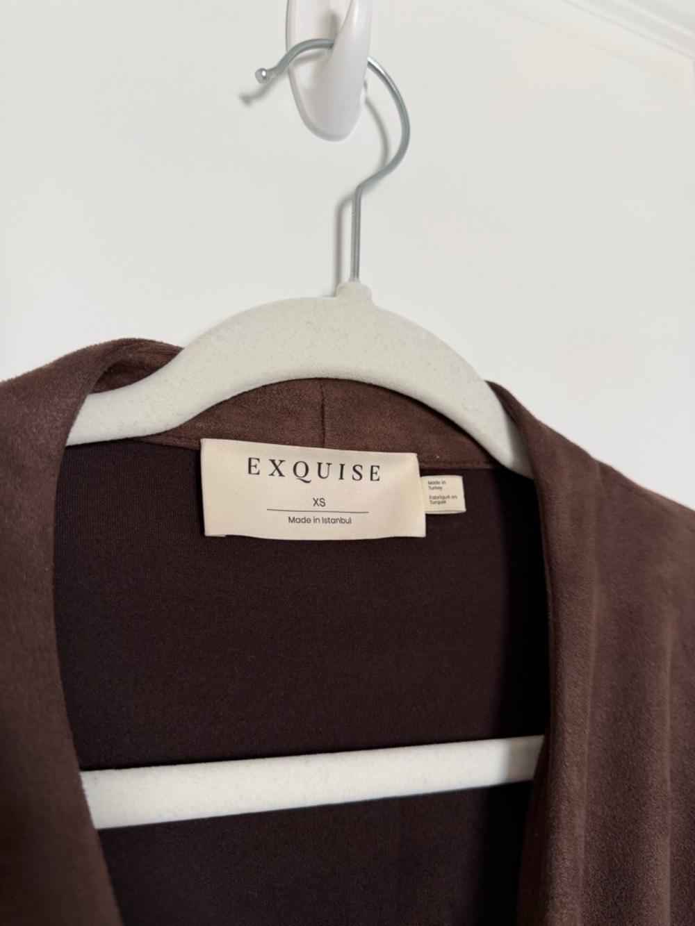 NEW Anthropologie Exquise The Tobie Faux-Suede Shirt Dress - Picture 5 of 10